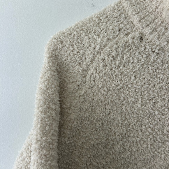 Natural Reflections Boucle Full Zip Jacket Sz S - Picture 4 of 9